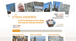 Desktop Screenshot of bonnfuehrungenkerkhoff.de